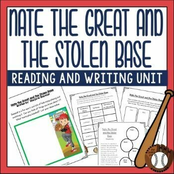 Nate the Great and the Stolen Base Reading Activities
