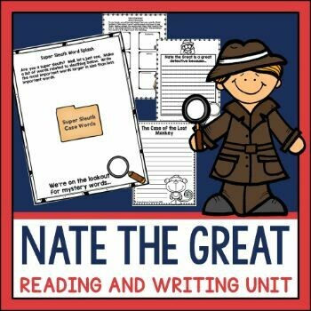 Nate the Great Reading Activities