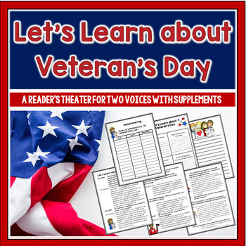 Let's Learn about Veteran's Day Partner Play