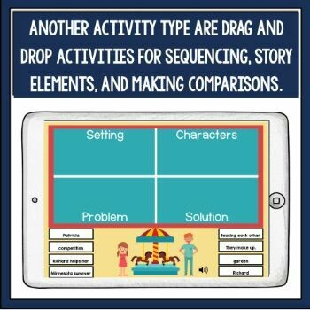 My Rotten Redheaded Older Brother Boom Card Activities