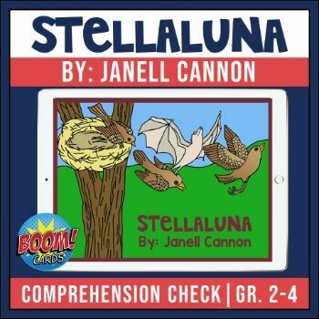 Stellaluna Boom Card Activities