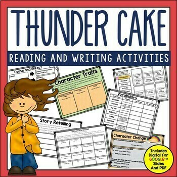 Thunder Cake Book Companion