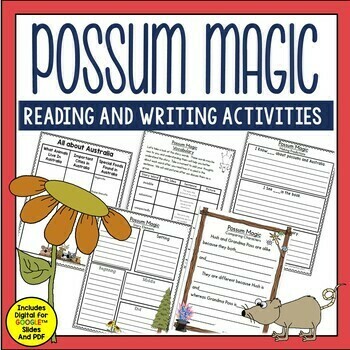Possum Magic Book Activities