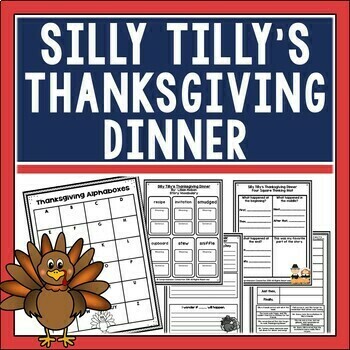 Silly Tilly's Thanksgiving Dinner Book Activities