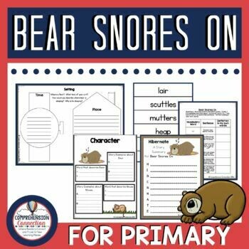 Bear Snores On Book Activities and Bear Research Lapbook
