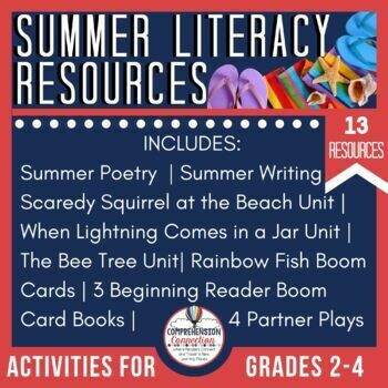 Summer Literacy Resources Bundle Summer Literacy Resources Bundle