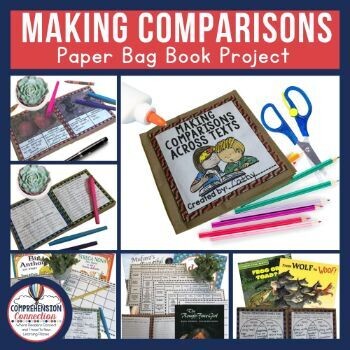 Making Comparisons Paper Bag Book