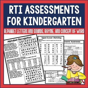 RTI Assessments for Kindergarten