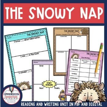 The Snowy Nap Reading Activities