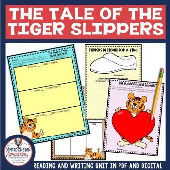 The Tale of the Tiger Slipper Reading Activities