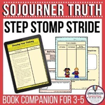 Sojourner Truth's Step-Stomp Stride Activities in Digital and PDF