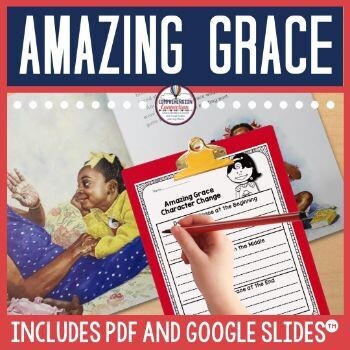 Amazing Grace Activities for Google Slides and in PDF