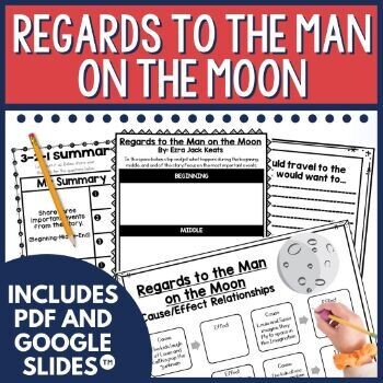 Regards to the Man on the Moon by Ezra Jack Keats Activities