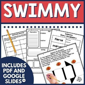 Swimmy by Leo Lionni Reading and Writing Activities in Digital and PDF