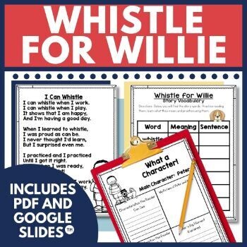 Whistle for Willie Book Activities