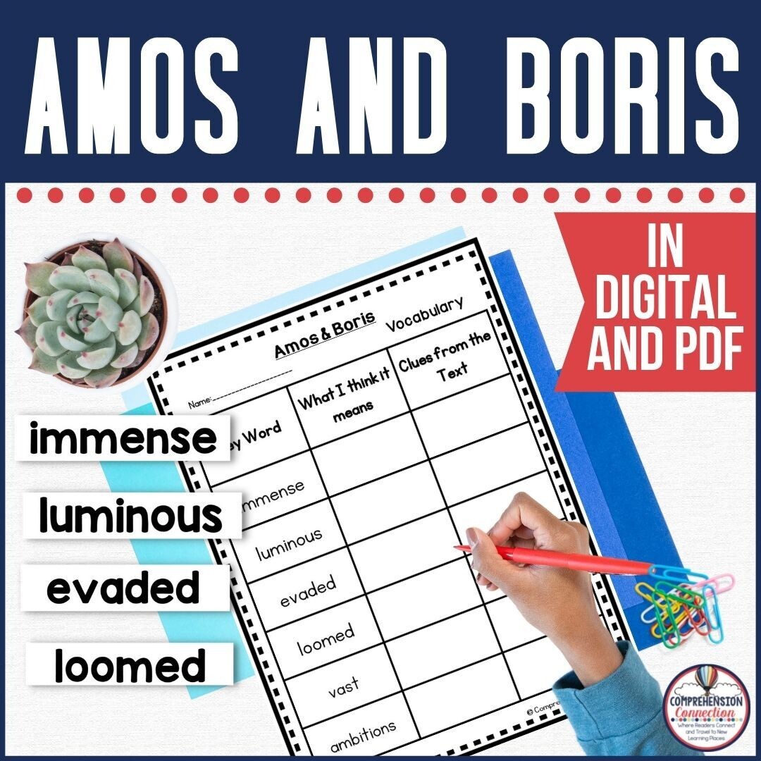 Amos & Boris by William Steig Book Companion