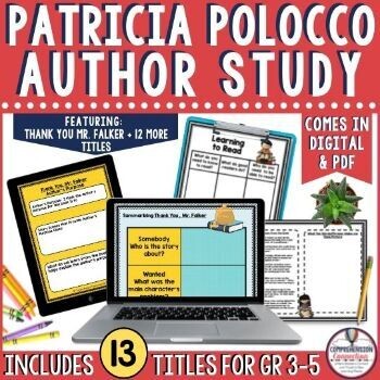 Patricia Polacco Author Study (Google Slides TM and PDF)
