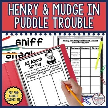 Henry and Mudge in Puddle Trouble Activities