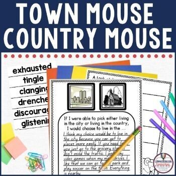 Town Mouse and Country Mouse by Jan Brett Lessons and Activities