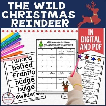 The Wild Christmas Reindeer by Jan Brett Activities and Lessons