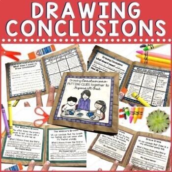 Drawing Conclusions Paper Bag Book for Comprehension