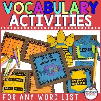 Vocabulary Activities for Any Word List