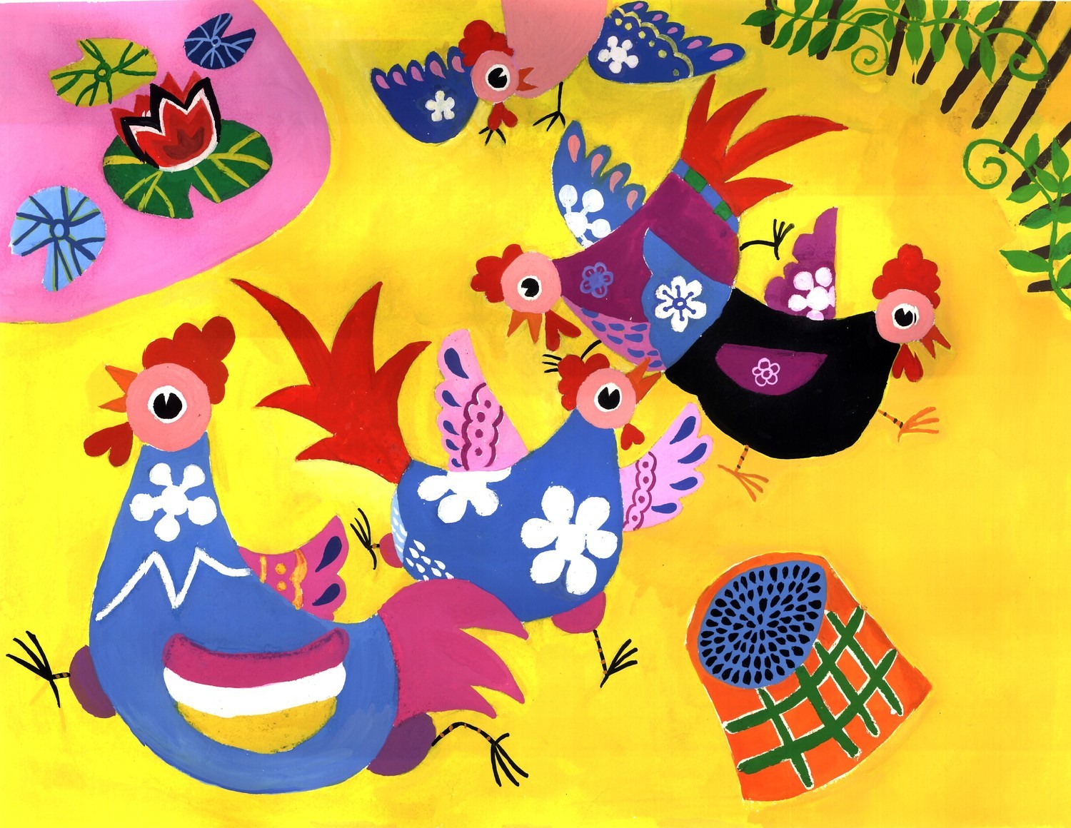 Flower Chooks