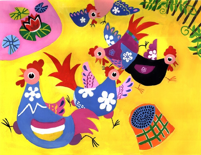 Flower Chooks