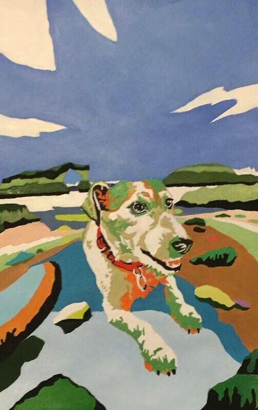 Pop artwork custom pet portrats