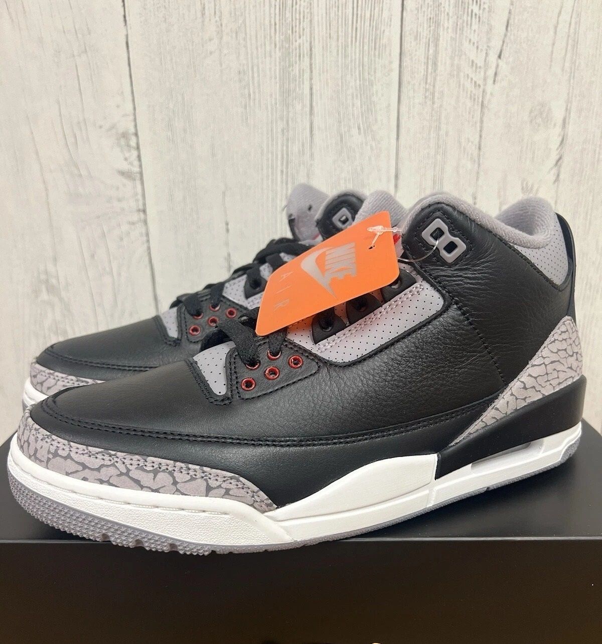 Air Jordan 3 Retro OG Black Cement 2024 Womens