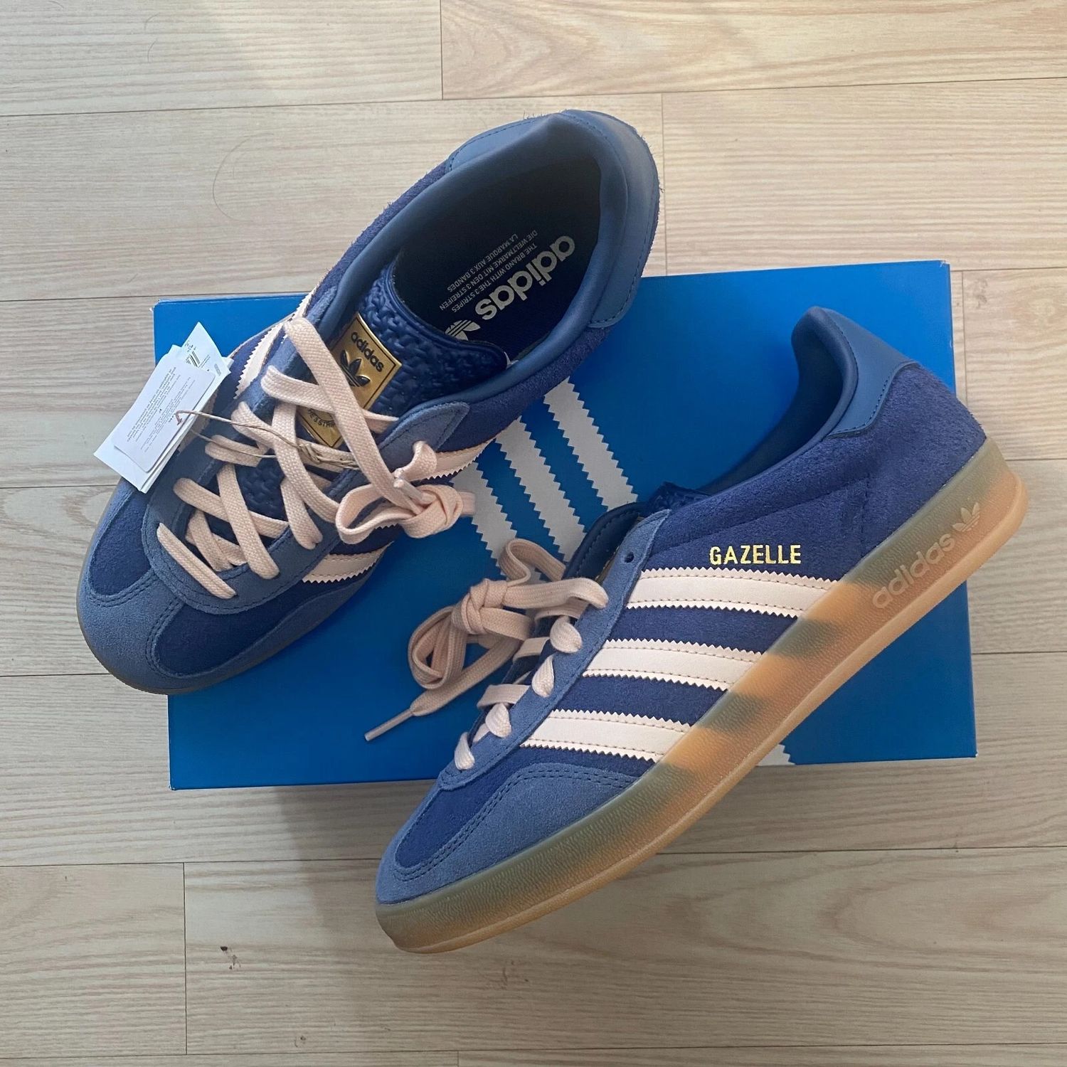 Adidas Gazelle Indoor Dark Blue Bliss Womens