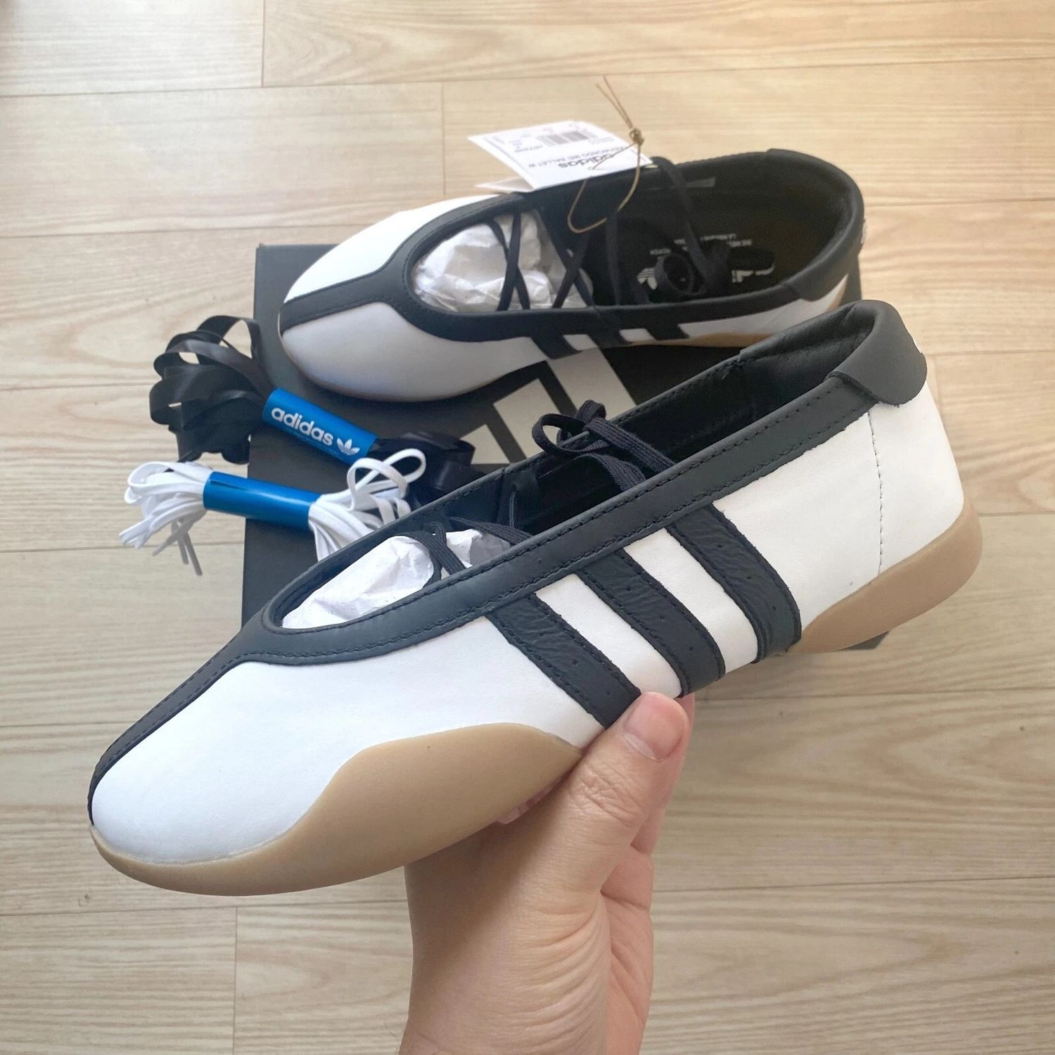 adidas Taekwondo Mei Ballet Black White Mary Jane