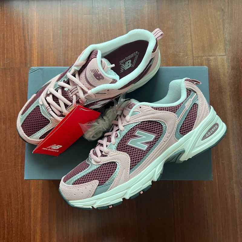 New Balance 530 Pink Moon Burgundy Womens