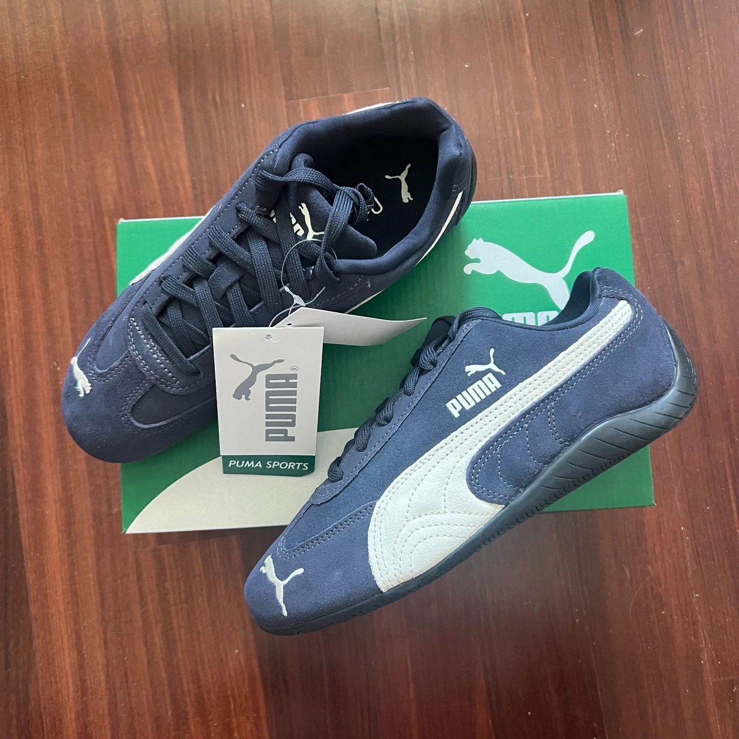 PUMA Speedcat OG Womens Navy White