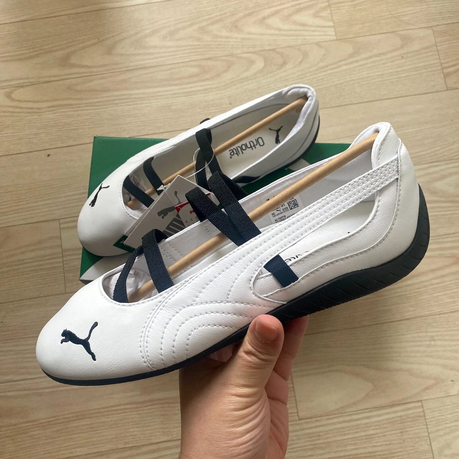Puma Speedcat Ballet White Black Womens