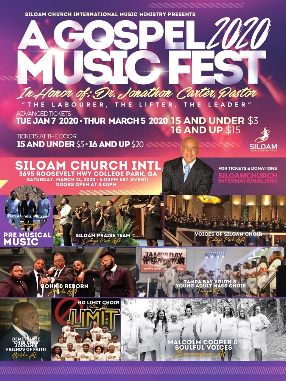 Gospel Music Fest 2020 - Adult