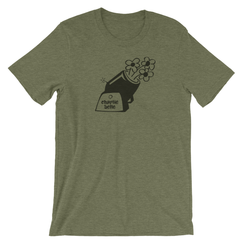 Classic Logo Tee in Heather Olive