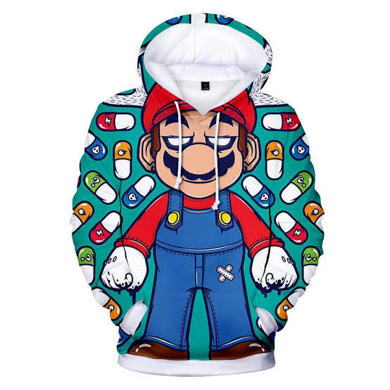 Mario Pill Hoodie