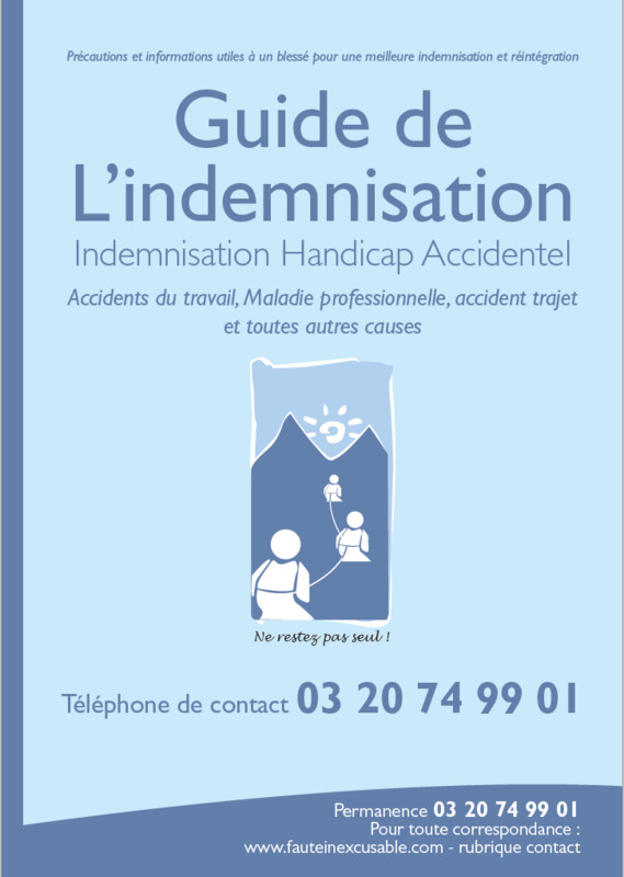 Guide de l&#39;Indemnisation - version papier (100 exemplaires)