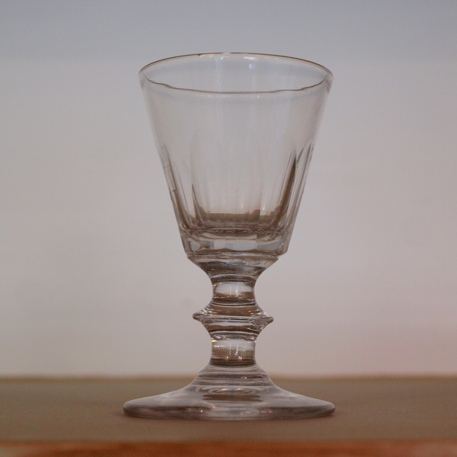 Antique Victorian English Stemware Hand Blown Glass