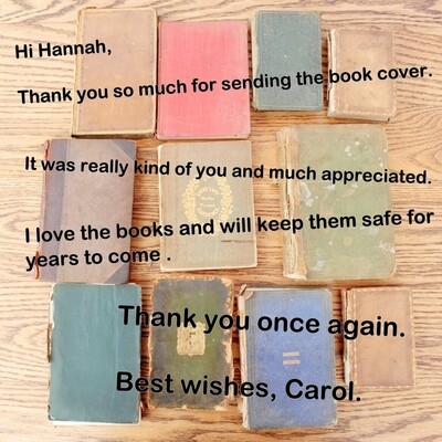 Carol's antique books
