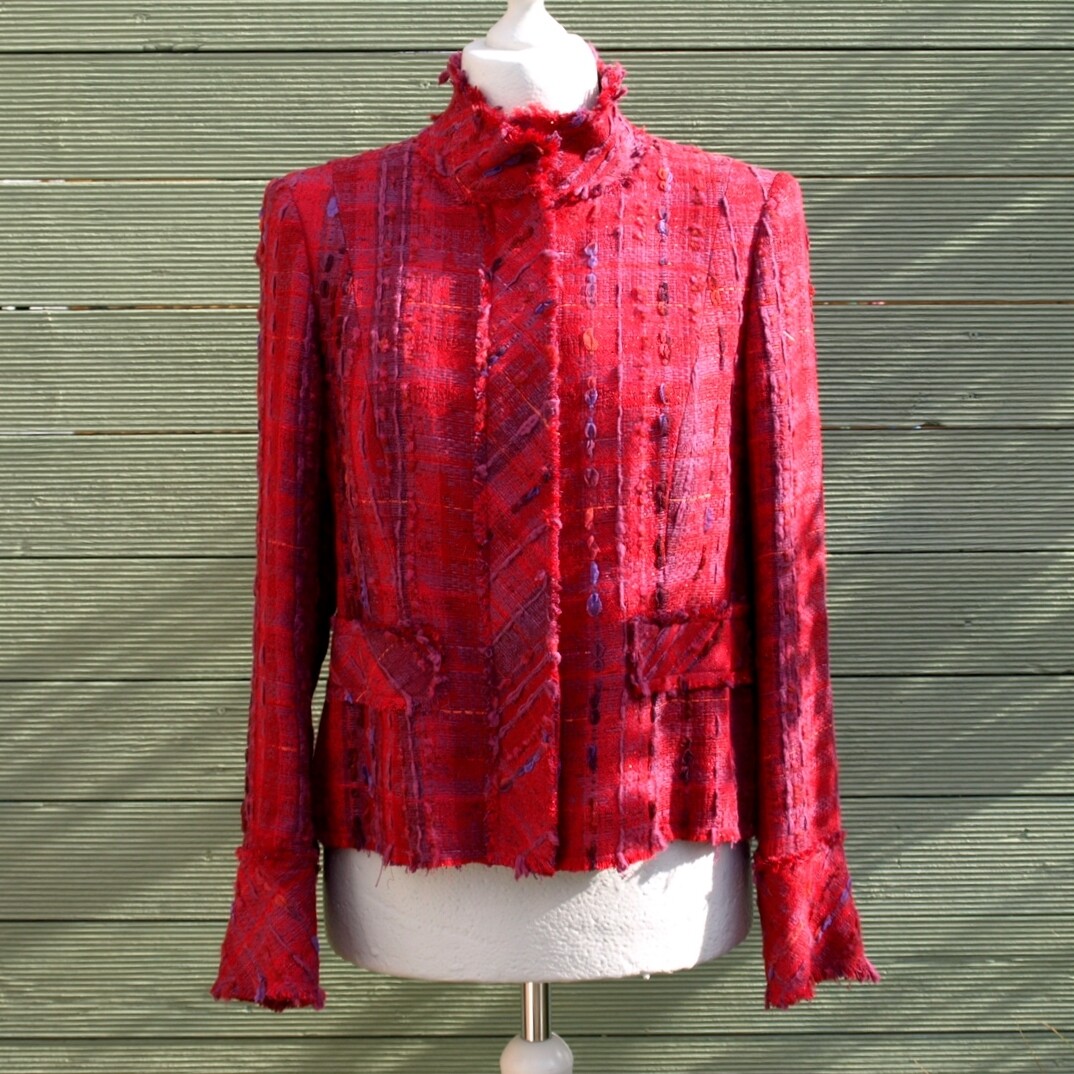 Ladies Red Jacket by Fiesta Caramelo - 12
