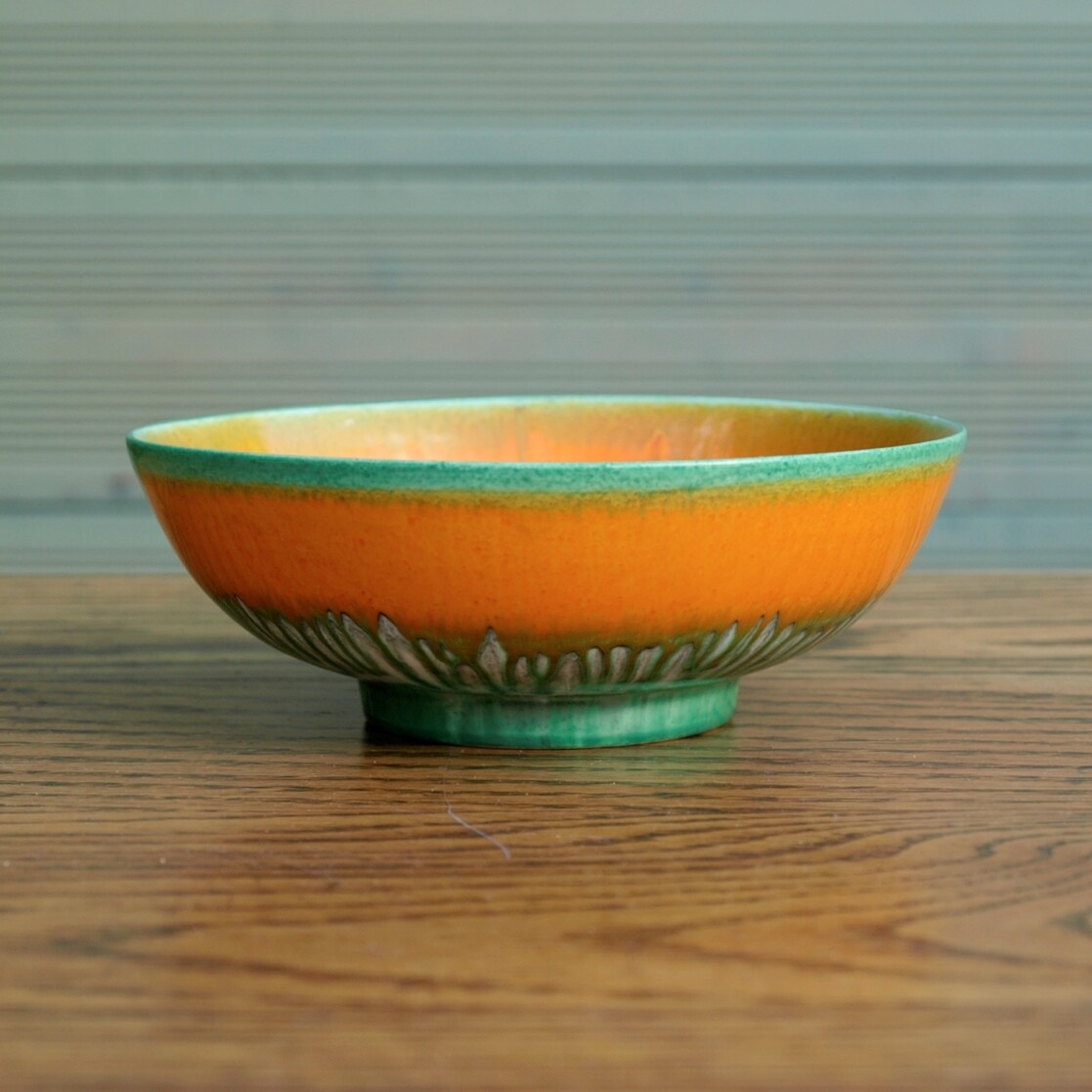 Vintage 1930s Shelley Harmony Dripware Bowl