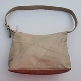 Le Sac Noir Small Ladies Beige Leather Shoulder Bag