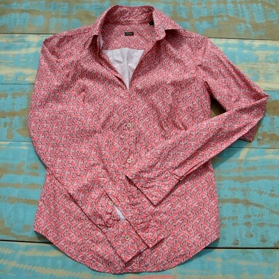 Ladies Pink Cotton Shirt by Coast - Small