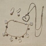 Solid Silver, Pearl &amp; Crystal Jewellery Lot