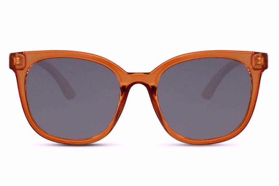 Women&#39;s Orange Recycled Plastic Sunglasses