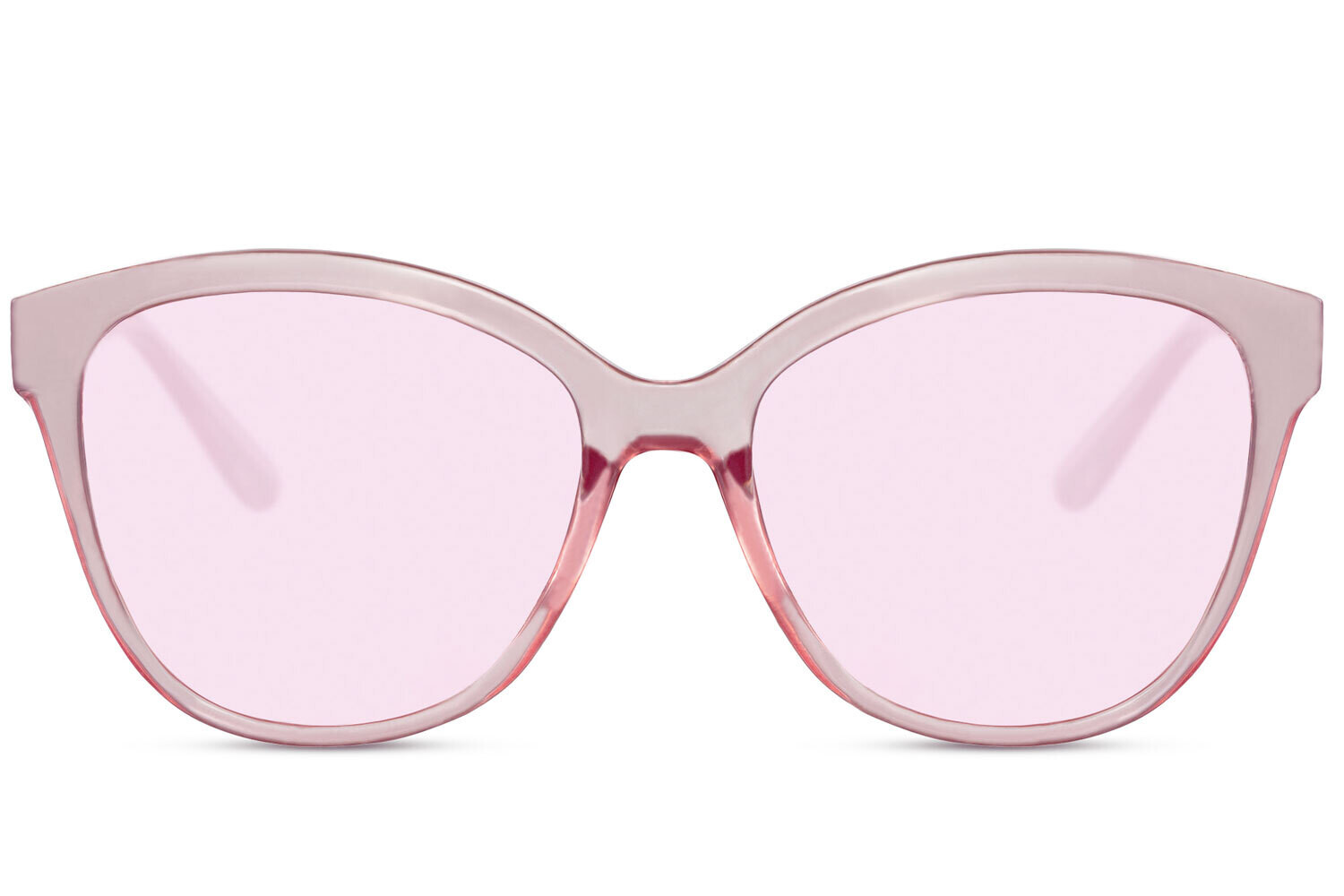 Women's Pale Pink Recycled Plastic Sunglasses