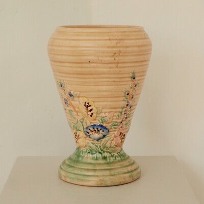 Vintage Price Brothers Endon Springtime Floral Vase