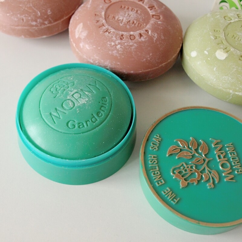 Vintage English Soaps - Morny Gerard + Unused Bag